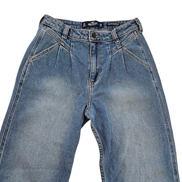 Hollister Ultra High-Rise Mom Jean Vintage Stretch Denim Size 7 28 x 27 - Picture 2 of 9